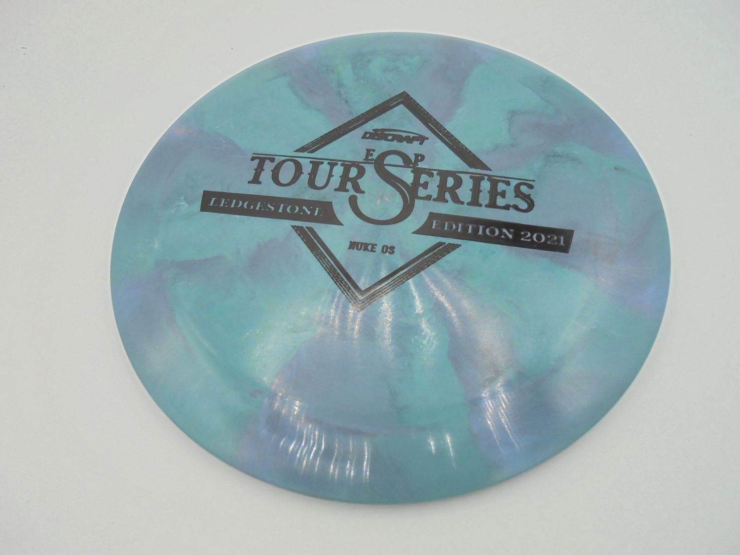 Discraft Swirly ESP Nuke OS Purple Green 174g -TS