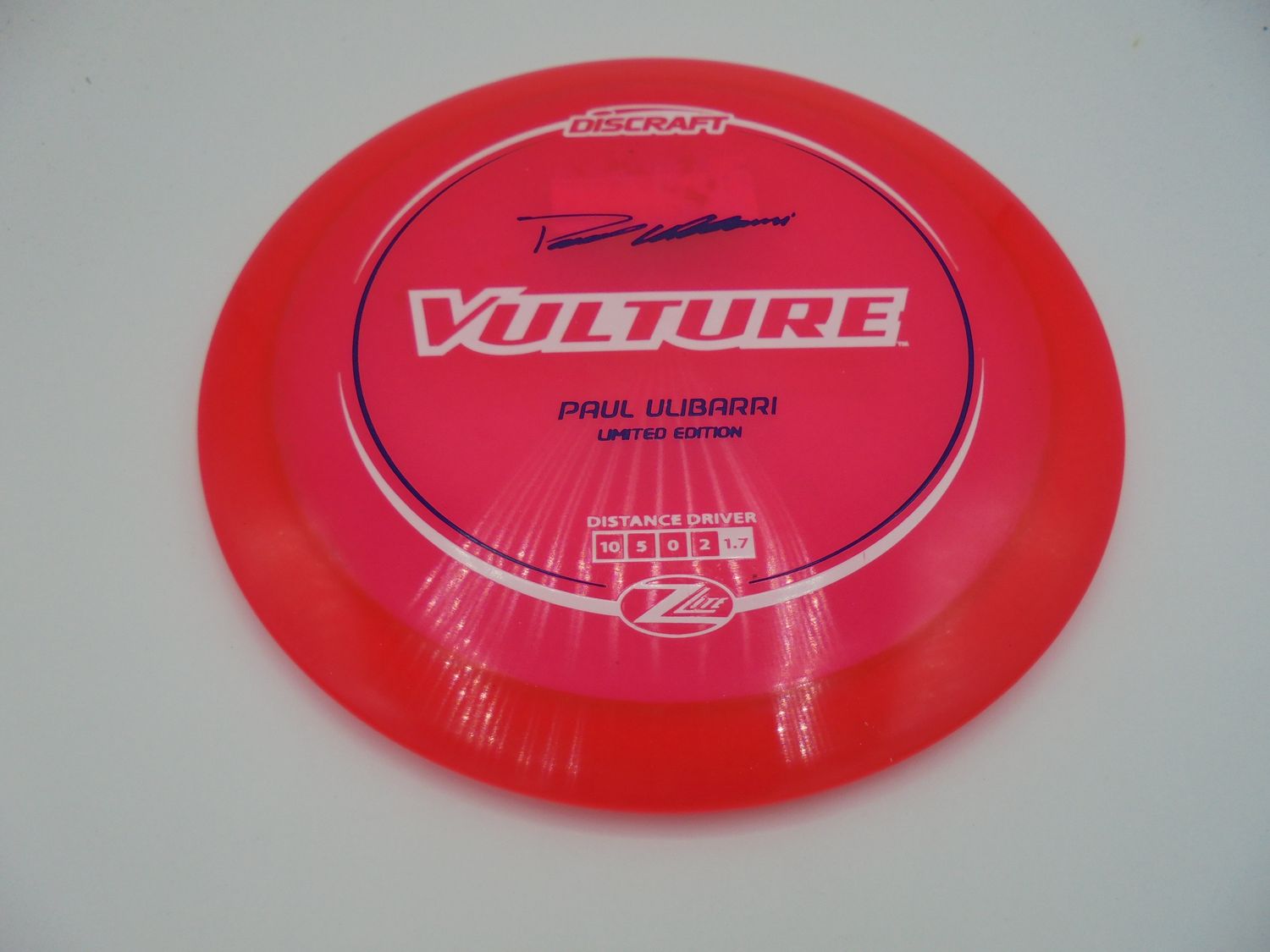 Discraft Z Vulture Uli LE Red 160g -DC