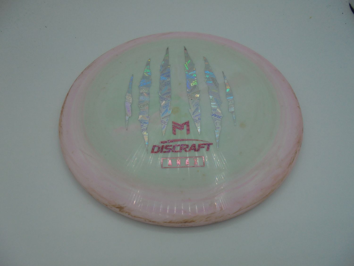 Discraft ESP Anax 6 Claw Pink Rim Slate Middle 174g -EvC