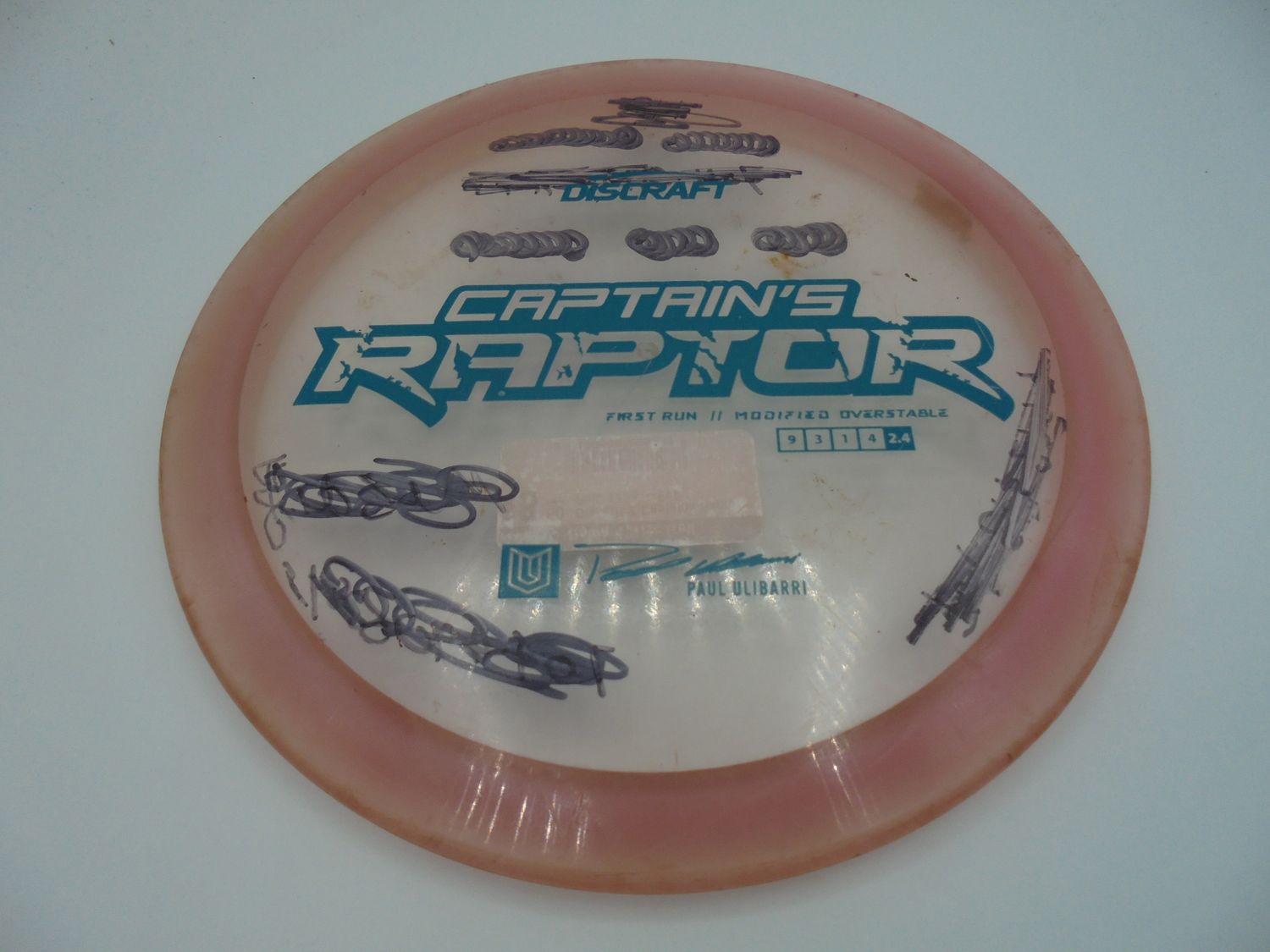 Discraft Z Captains Raptor Pink 173g -EvC
