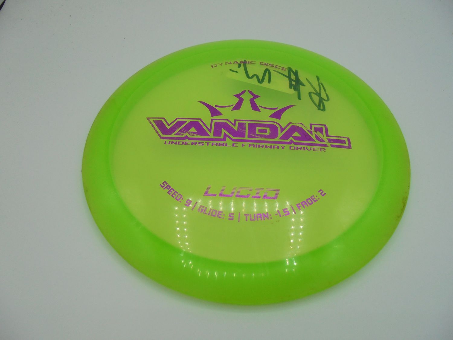 Dynamic Discs Lucid Vandal Green 173g -SW
