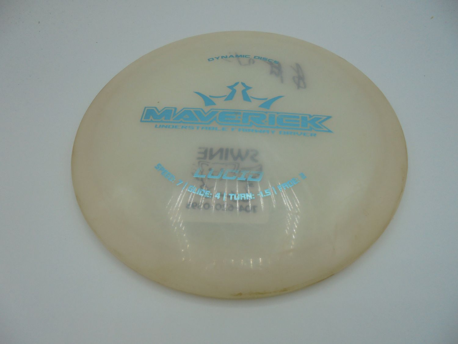 Dynamic Discs Lucid Maverick White 176g -SW