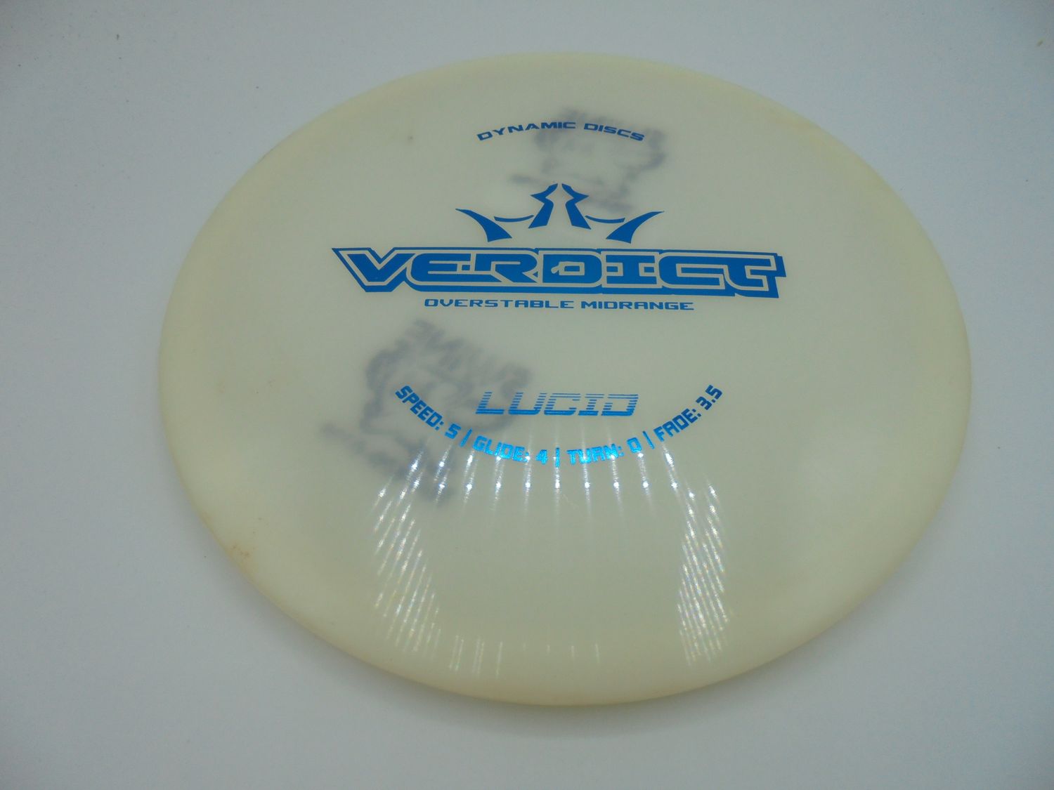 Dynamic Discs Lucid Verdict White 179g -SW