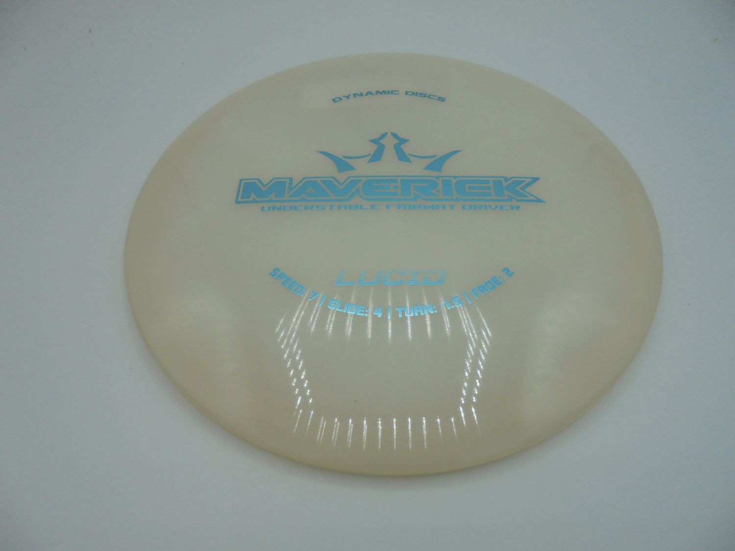 Dynamic Discs Lucid Maverick White 176g -SW