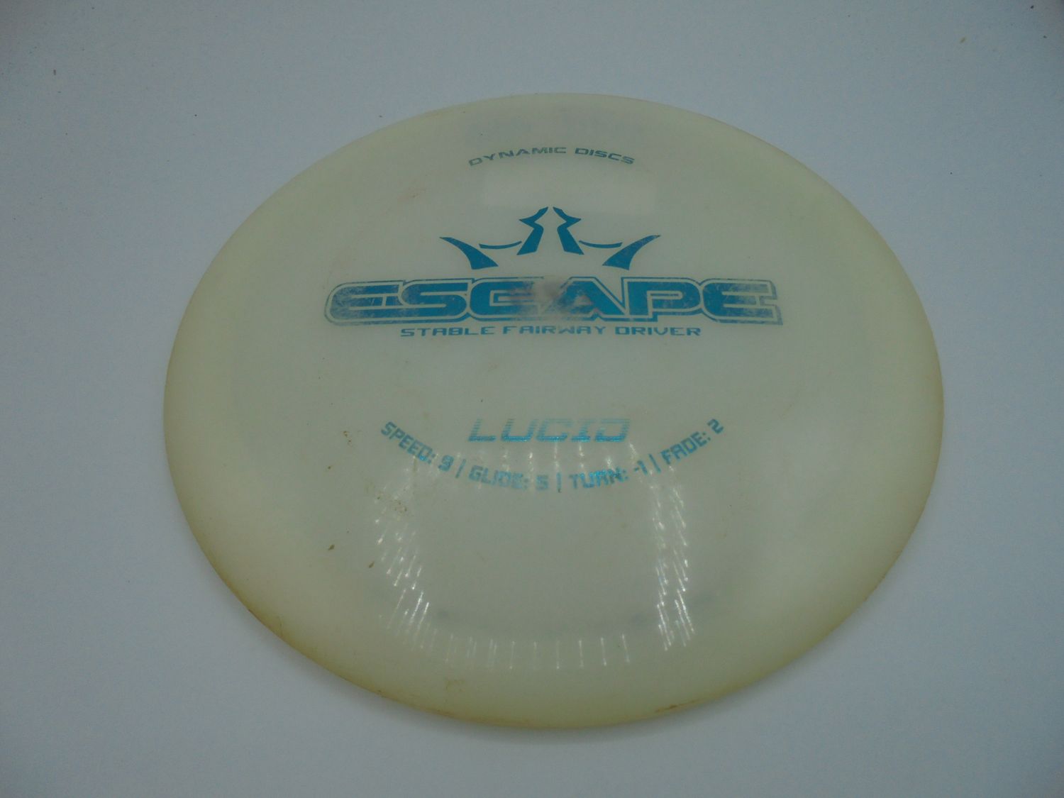 Dynamic Discs Lucid Escape White 173g -GM