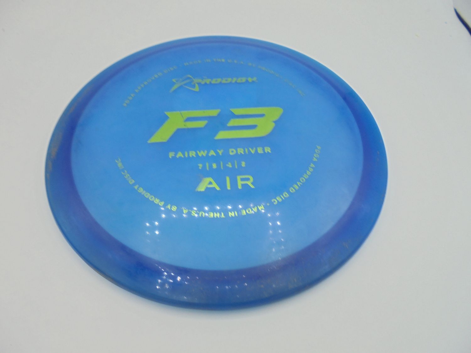 Prodigy Air F3 Blue Stock Stamp 162g - RC