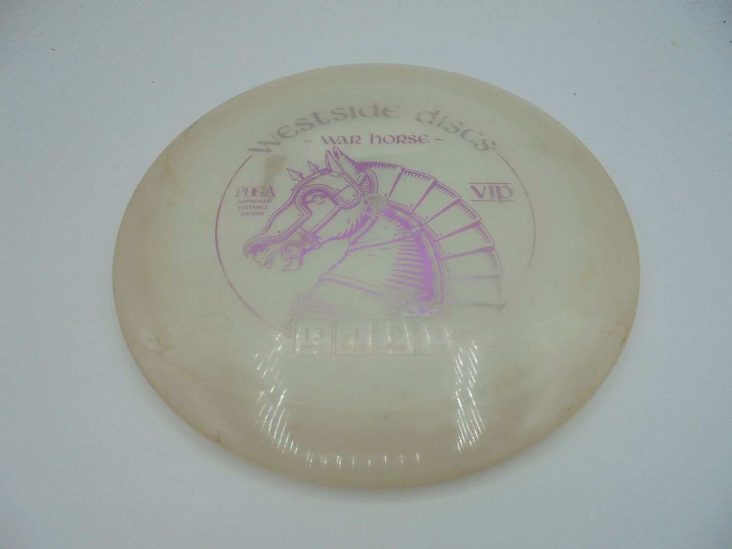 Westside Discs VIP War Horse White 177g - PY
