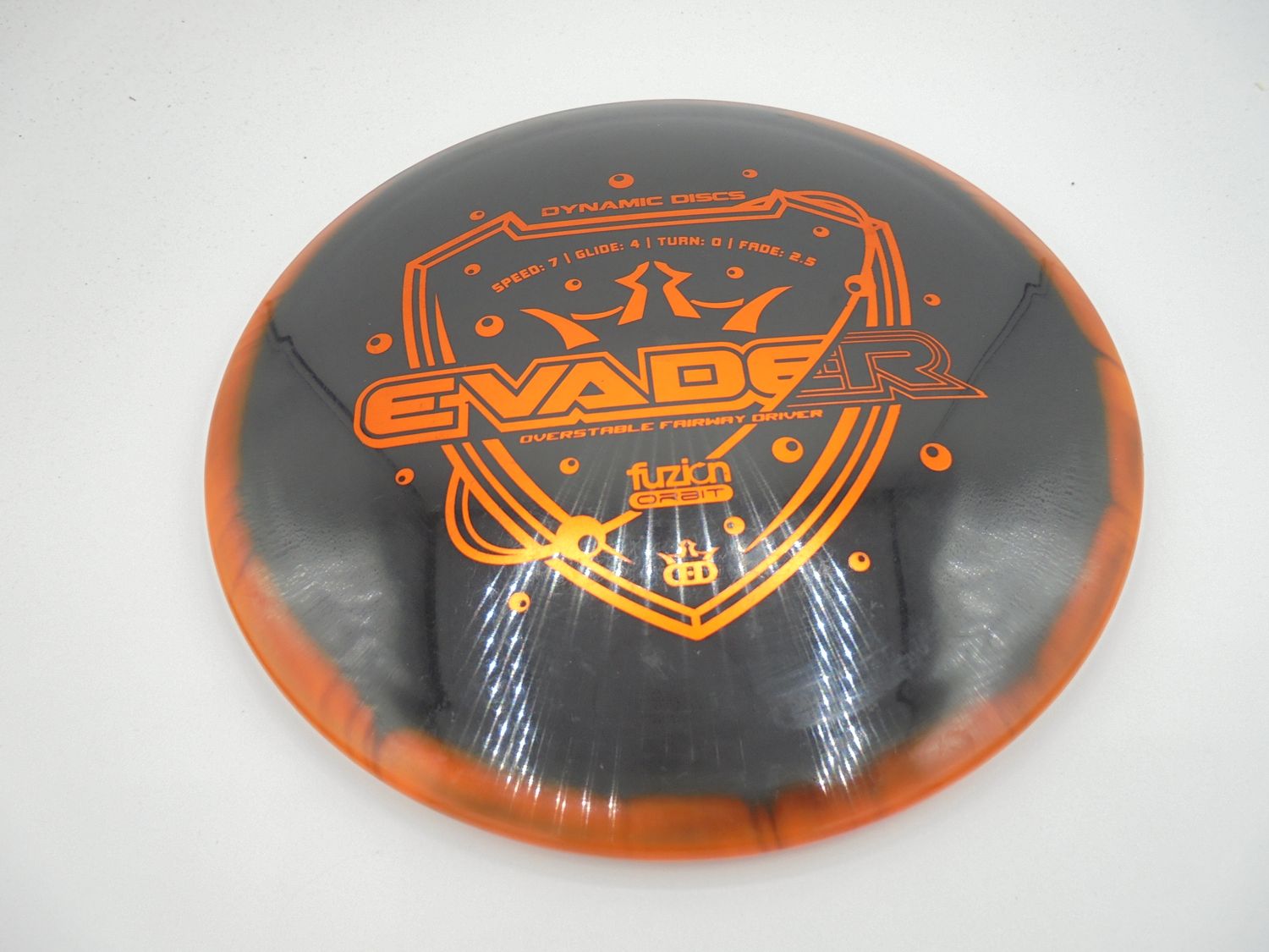 Dynamic Discs Orbit Evader Black and Orange 173g -HB