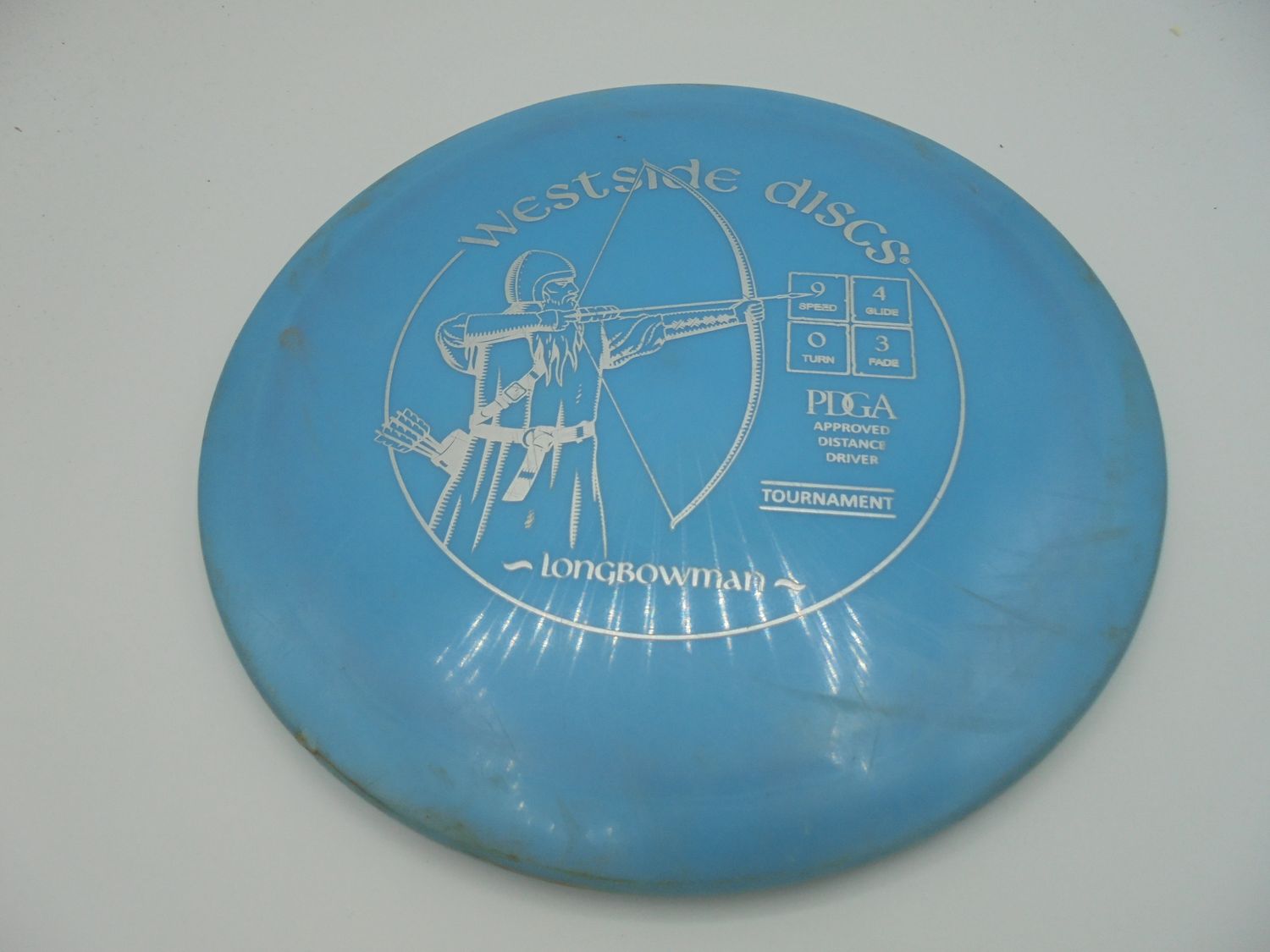 Westside Discs Tournamnent Longbowman Blue 174g -GW