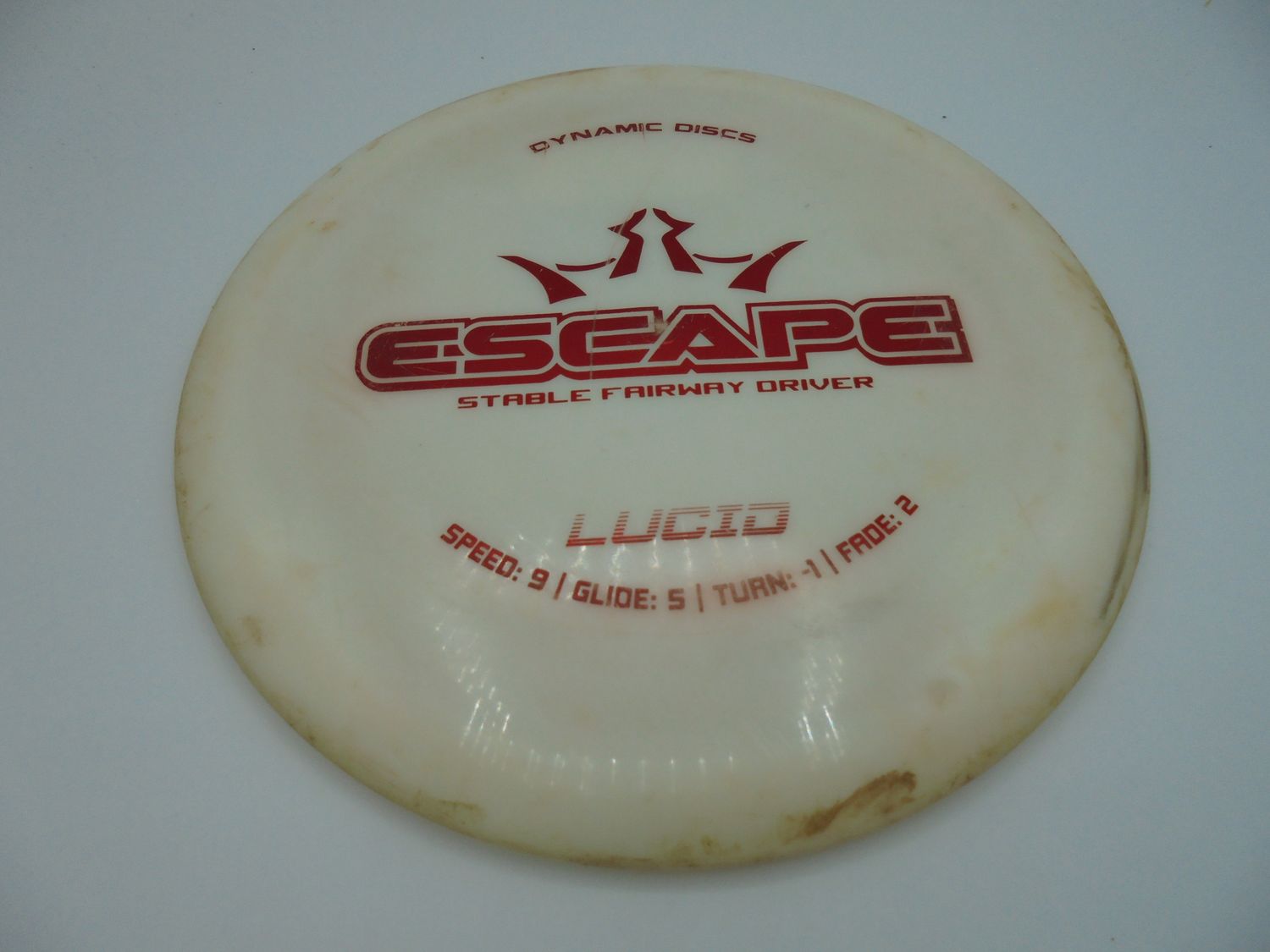 Dynamic Discs Lucid Escape White 173g -BW