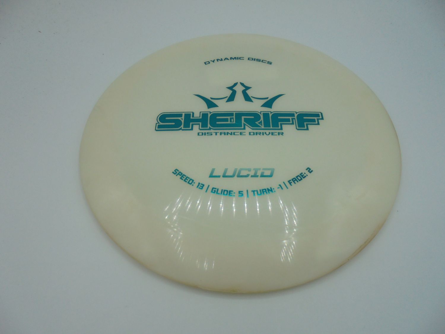 Dynamic Discs Lucid Sheriff White 176g -SW