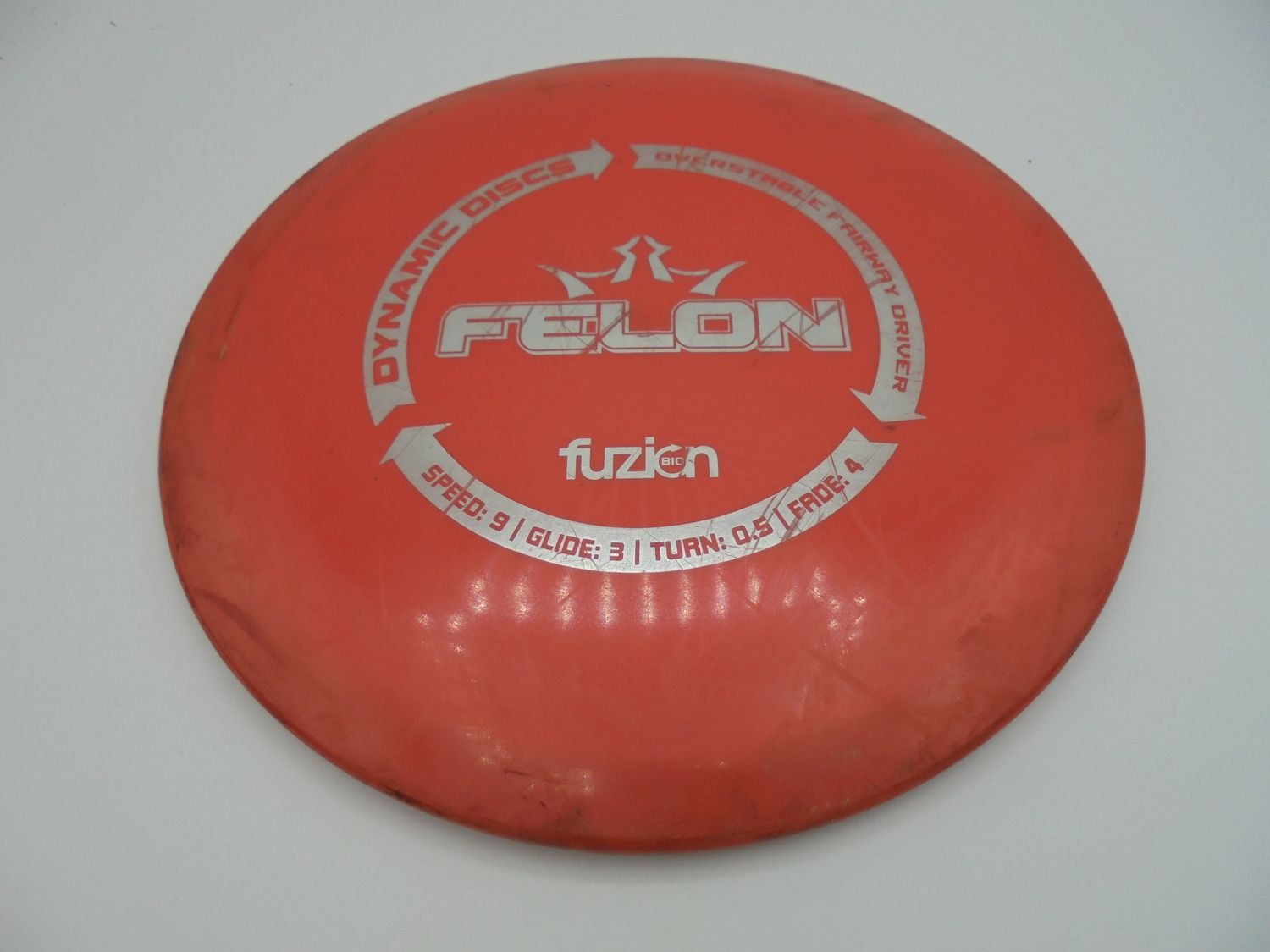 Dynamic Discs Bio Fuzion Felon Orange 178g -GW