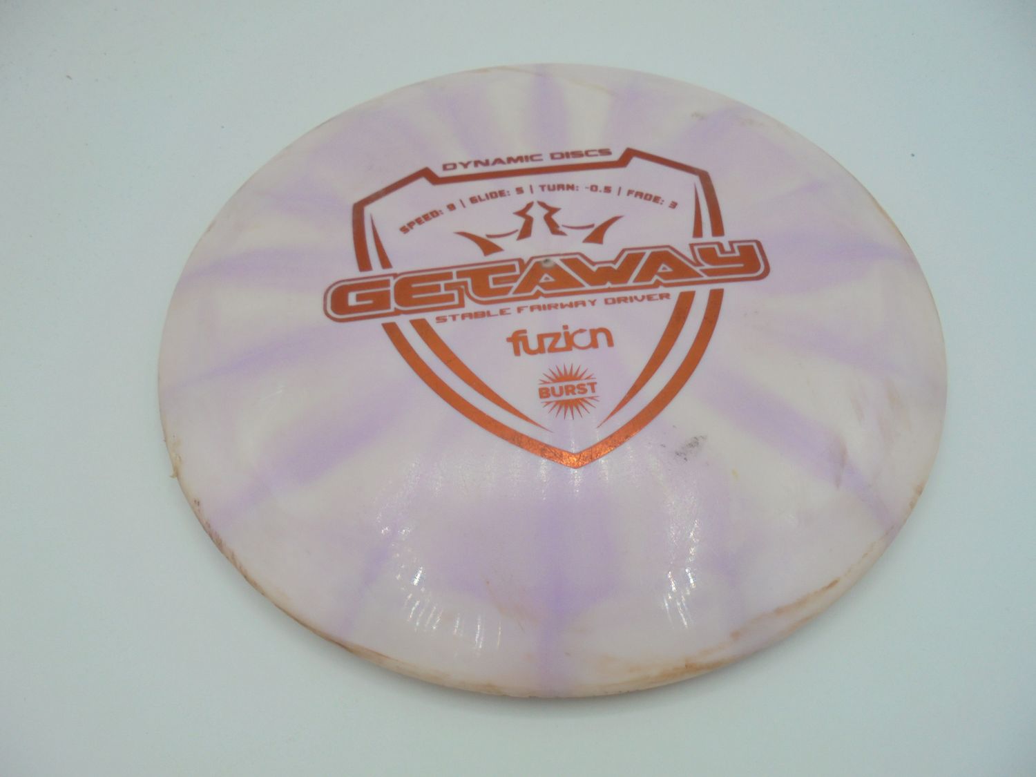 Dynamic Discs Fuzion Getaway Pink 175g -JG
