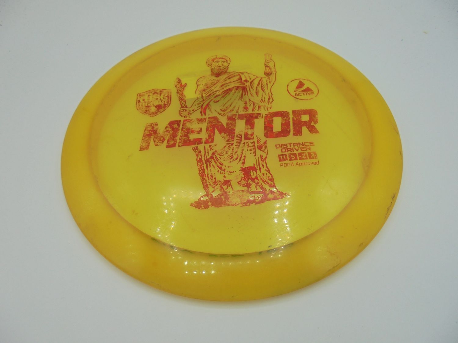 Discmania Active Mentor Yellow 165g - MB