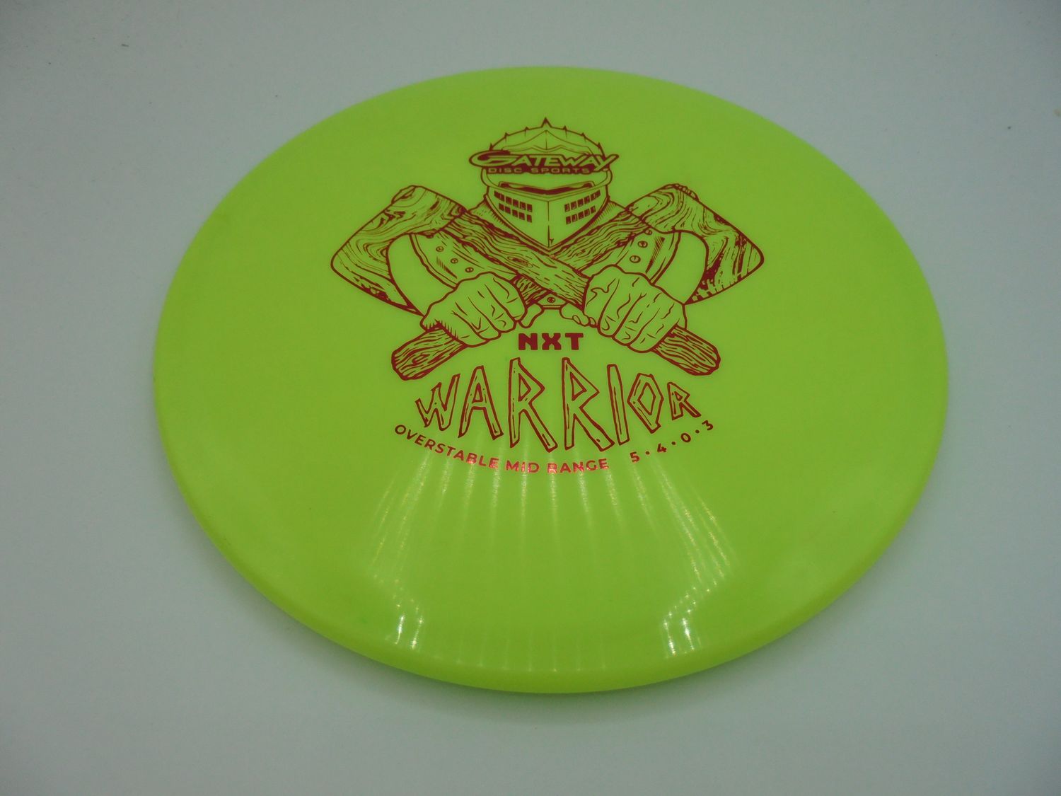 Gateway NXT Warrior Yellow 179g -SW