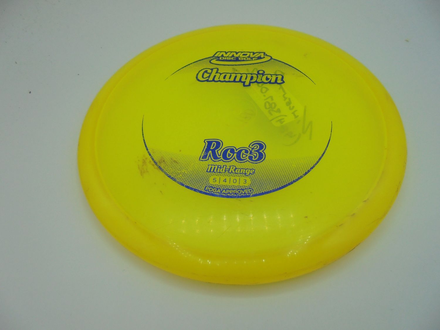Innova Champion Roc3 Yellow 181g - VP
