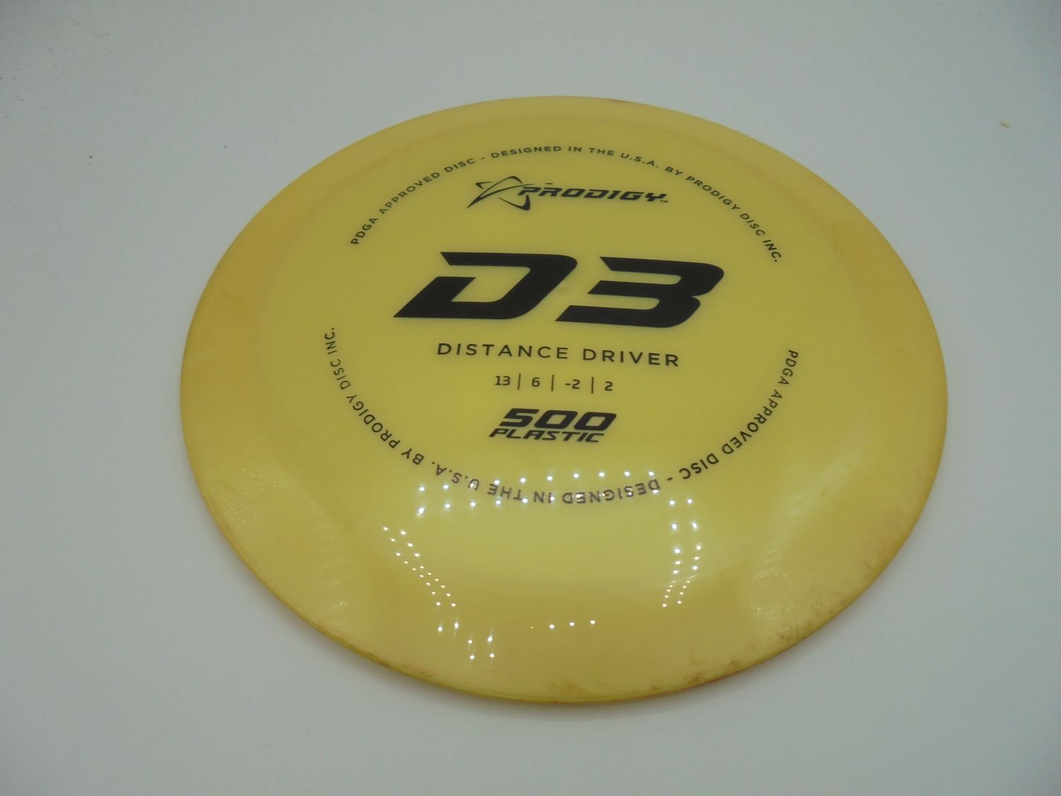 Prodigy 500 D3 Yellow 174g - DS