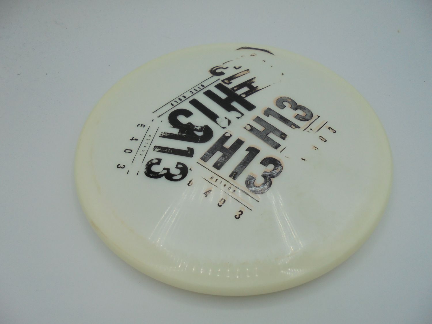 H13 Astray White Multi Stamp 182g -SC
