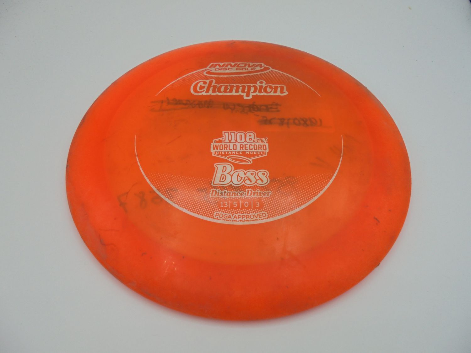 Innova Champion Boss Orange Stock Stamp 174g -OR