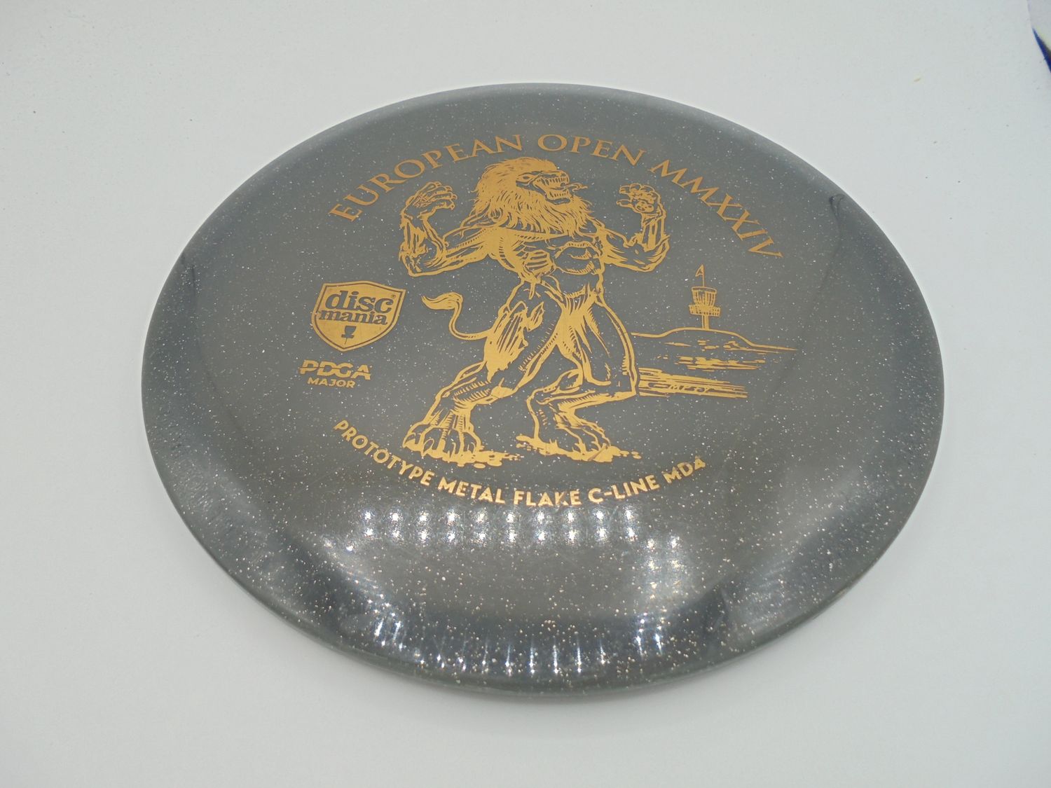 Discmania C-Line Metal Flake MD4 Euro Open Stamp Gray 178g -TN