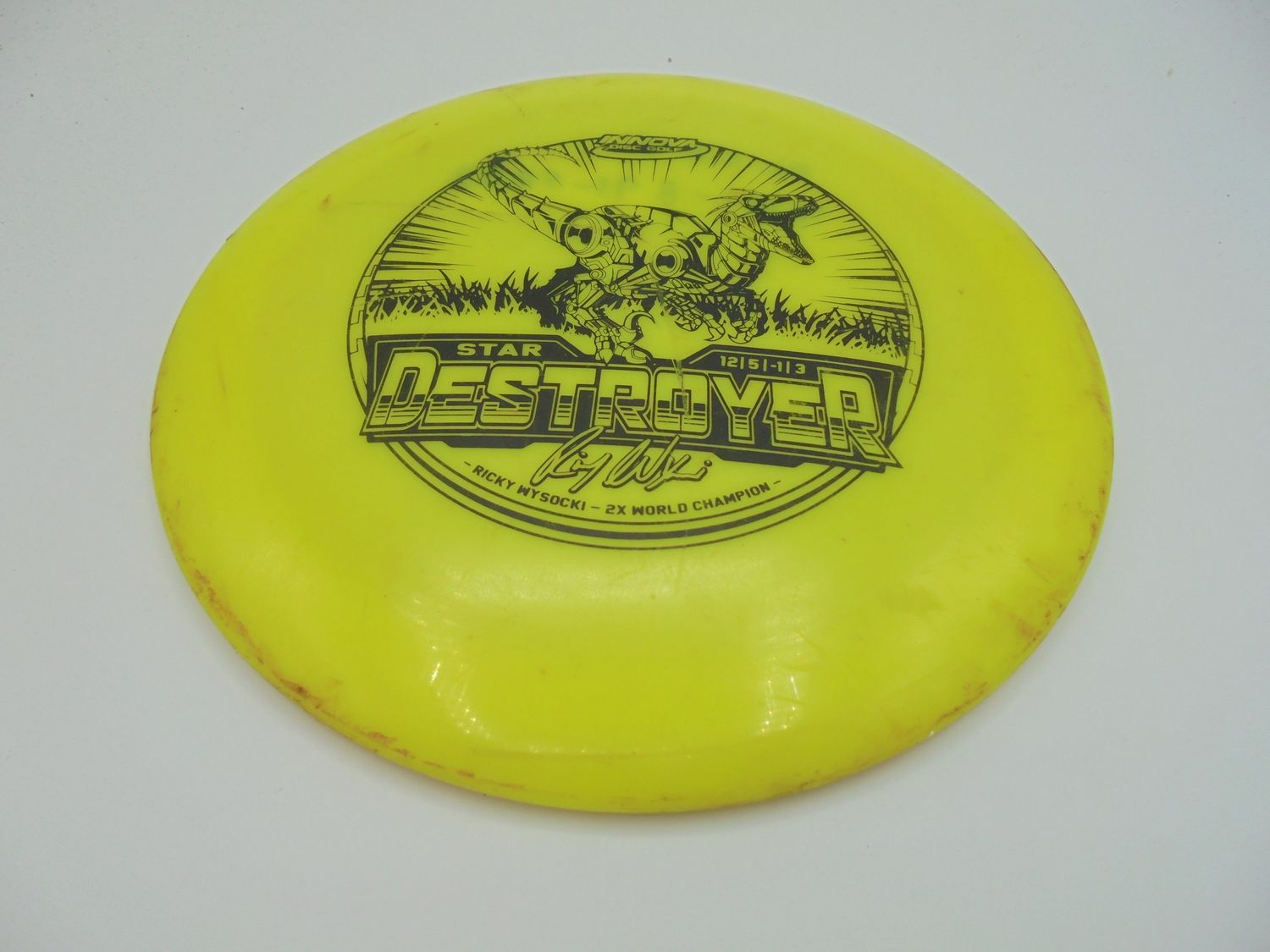 Innova Star Destroyer Ricky Stamp Yellow 176g -MT