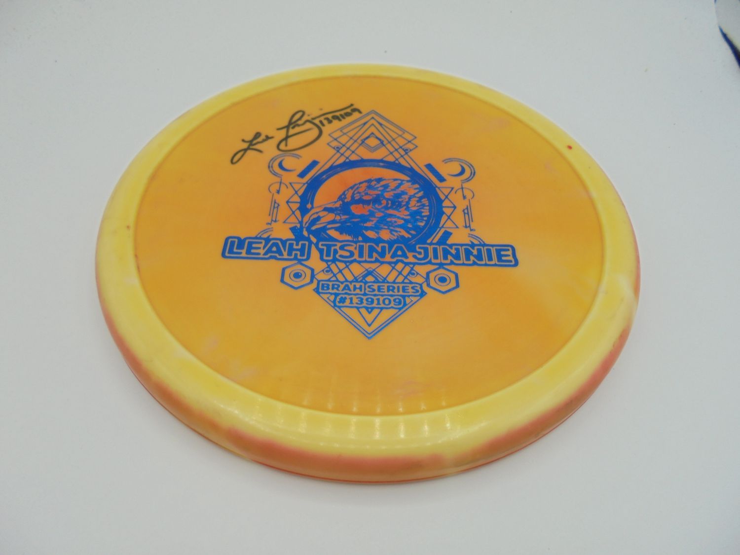 Lone Star Armadillo yellow Lisa Signed Orange 174g -KV
