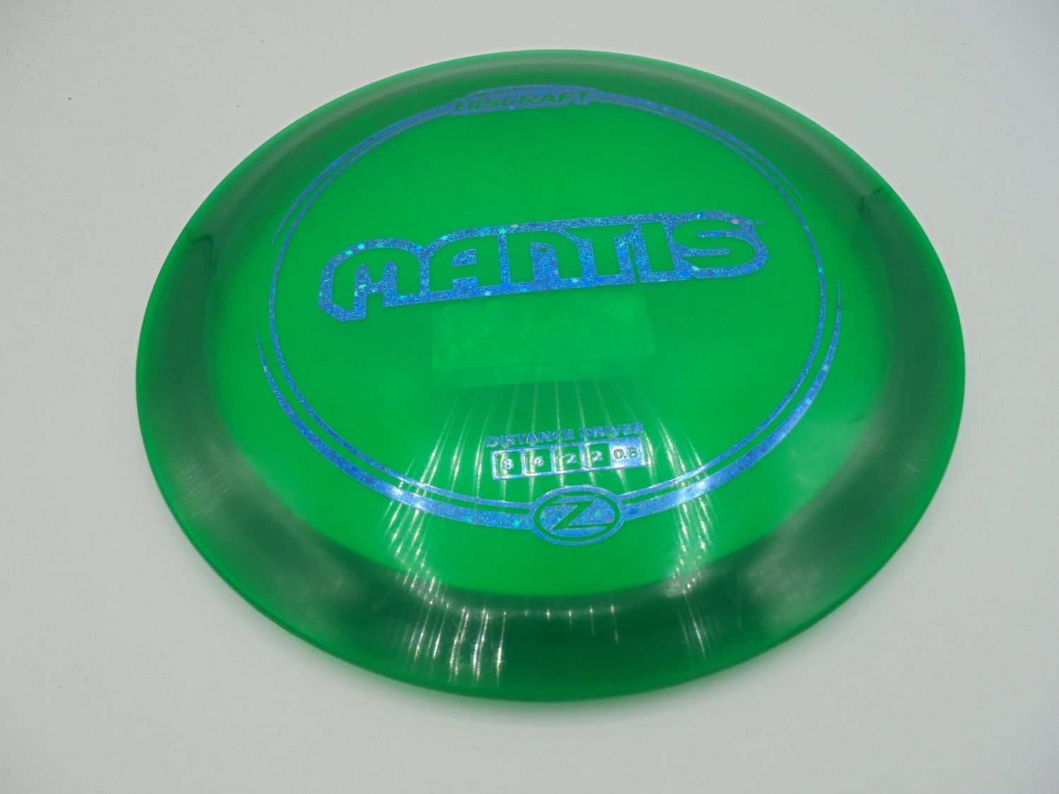 Discraft Z Mantis Green Stock Stamp 176g -B