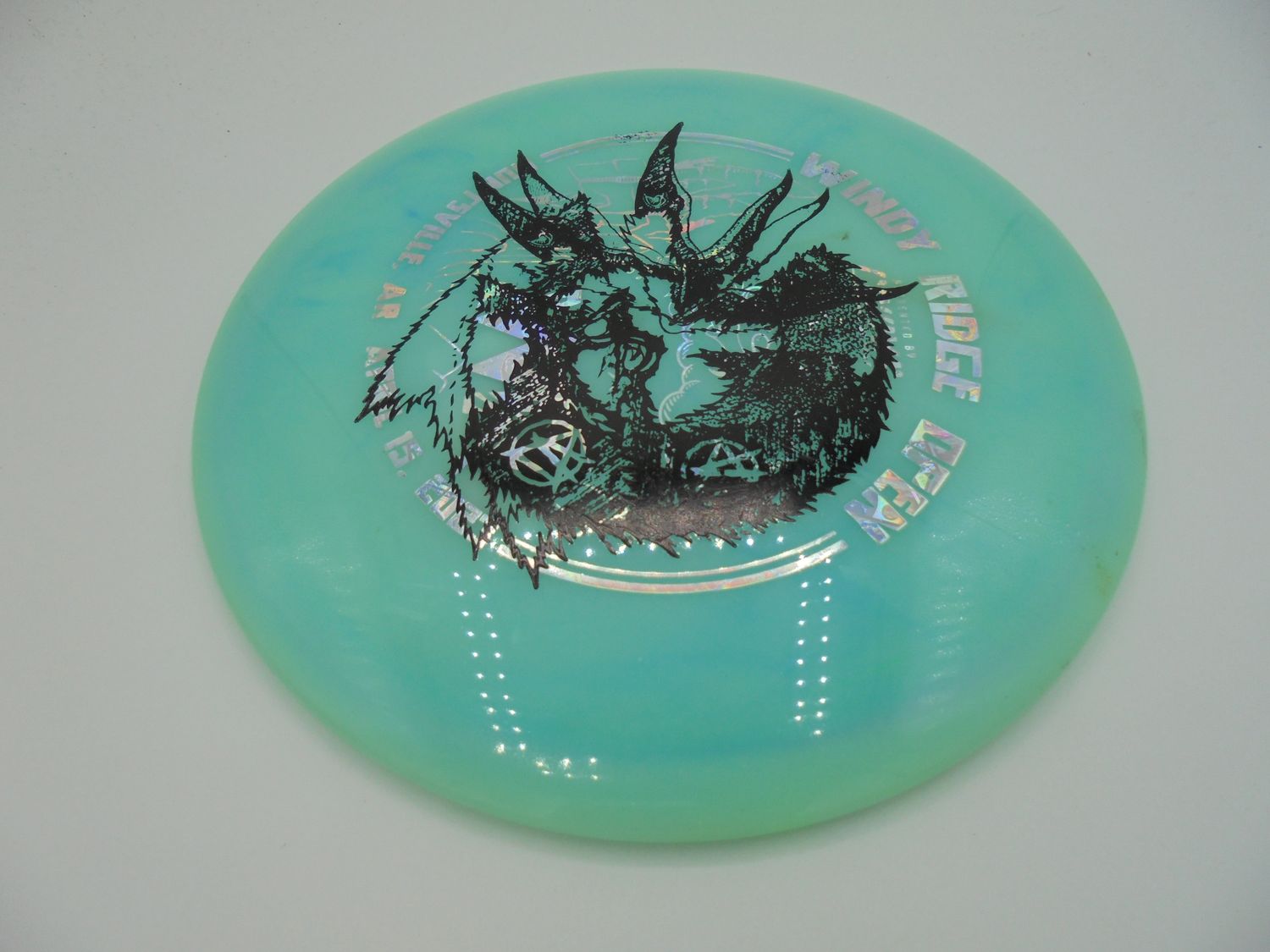 Innova Champion Glow Leopard3 Green Windy Ridge Stamp 176g -JH