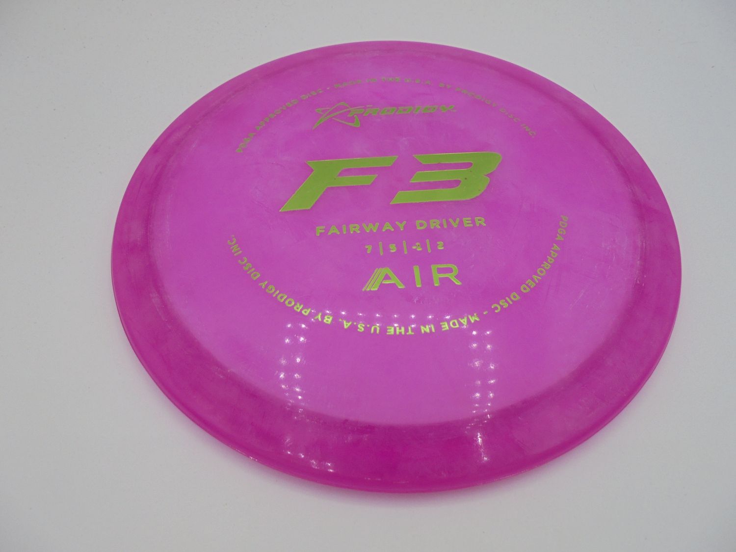 Prodigy 400 Air F3 Pink 160g -MD