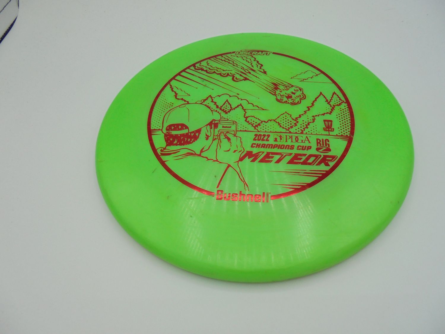 Discraft Big Z Meteor Green Bushnell Stamp 178g -VT