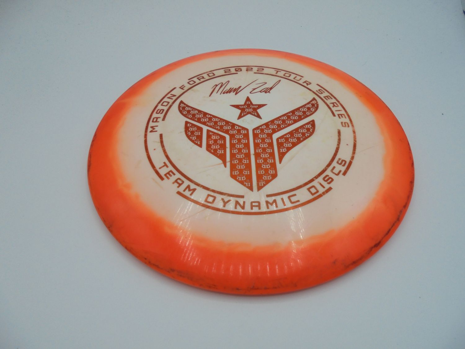 Dynamic Discs Fuzion Orbit Getaway Mason Ford Orange 178g -D4