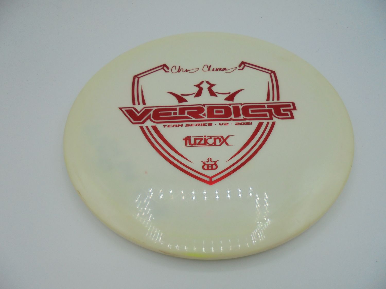 Dynamic Discs Fuzion X Verdict White 178g -PC