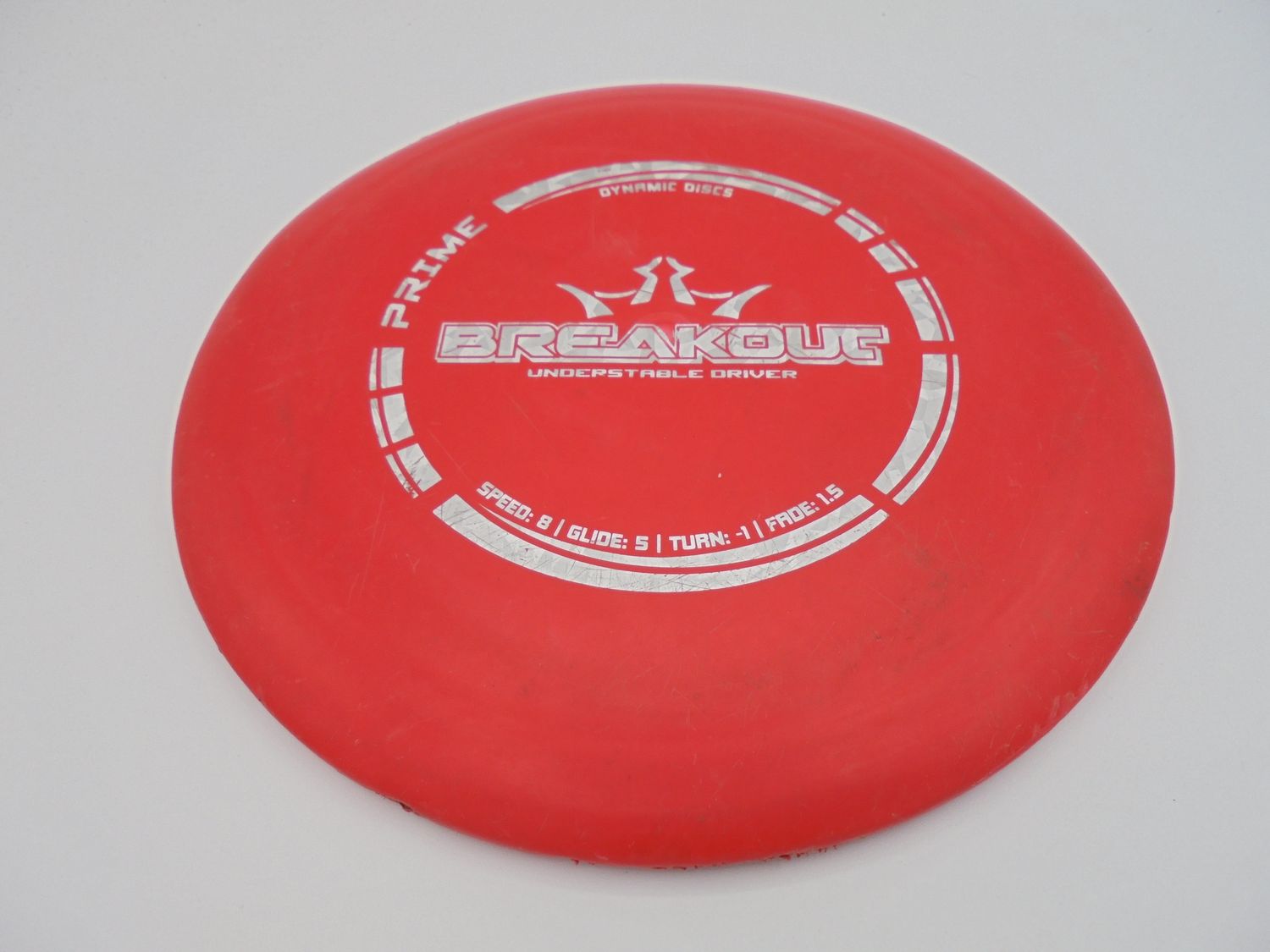 Dynamic Discs Prime Breakout Red 152g -NW
