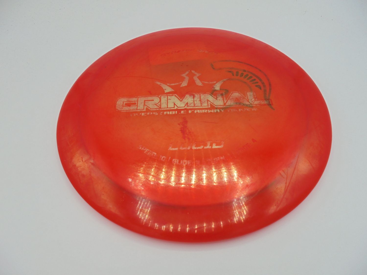 Dynamic Discs Lucid Criminal Red 166g -MH