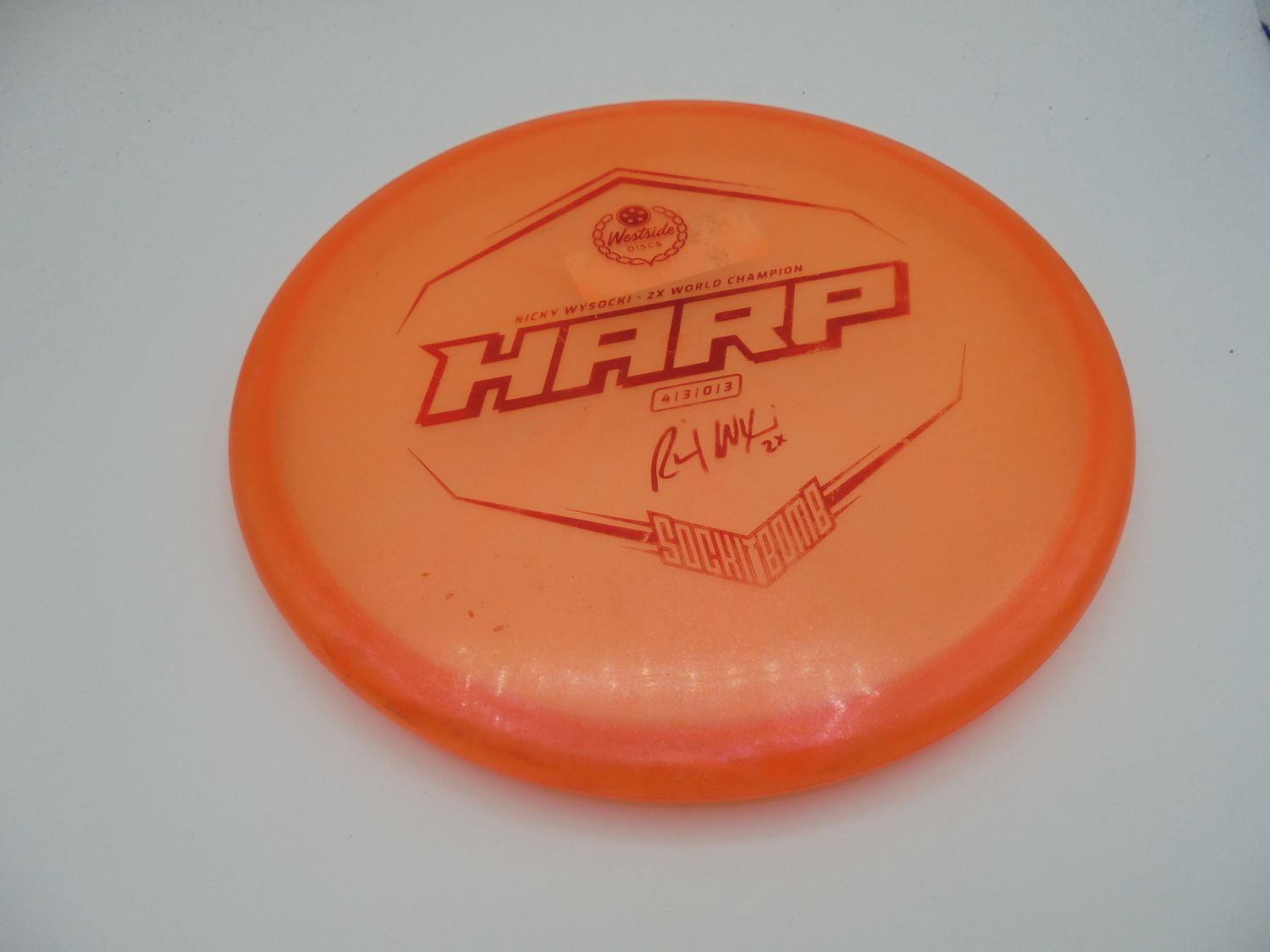 Westside VIP Glimmer Harp Orange Ricky 180g -BF