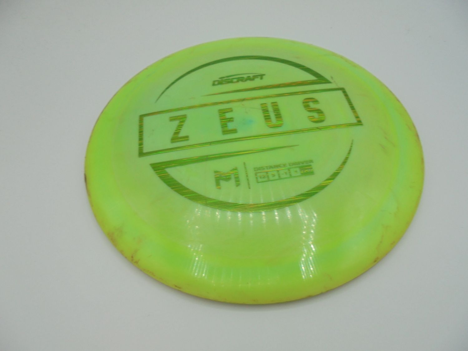 Discraft ESP Zeus Green Stock Stamp 174g -MZ