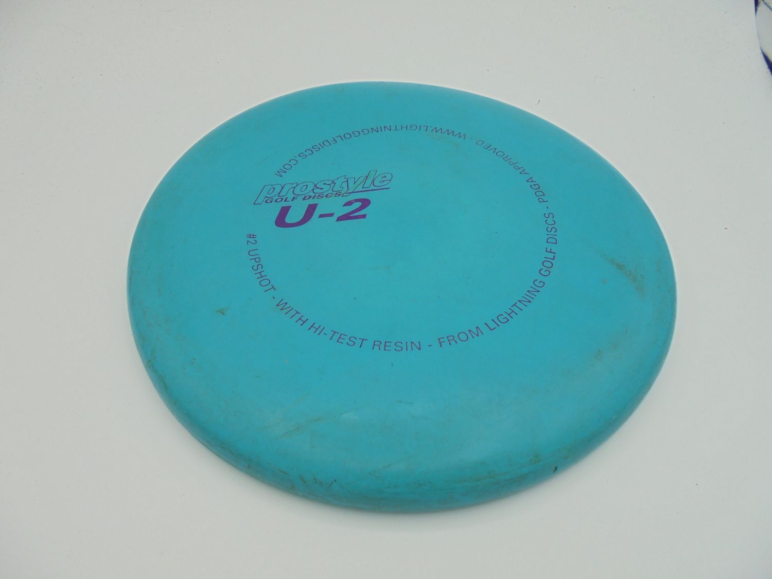 Lightning Discs Prostyle U2 #2 Upshot Blue Hi Test Resin 152g -D4