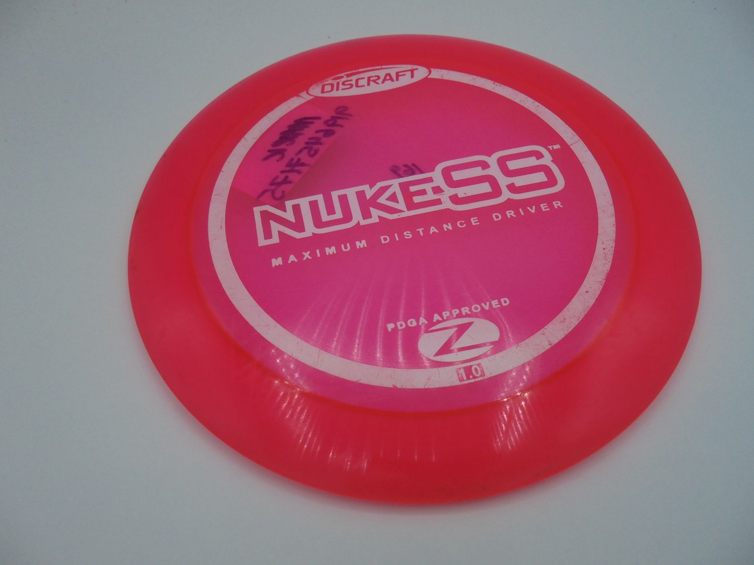 Discraft Z Nuke SS Pink 168g -MZ