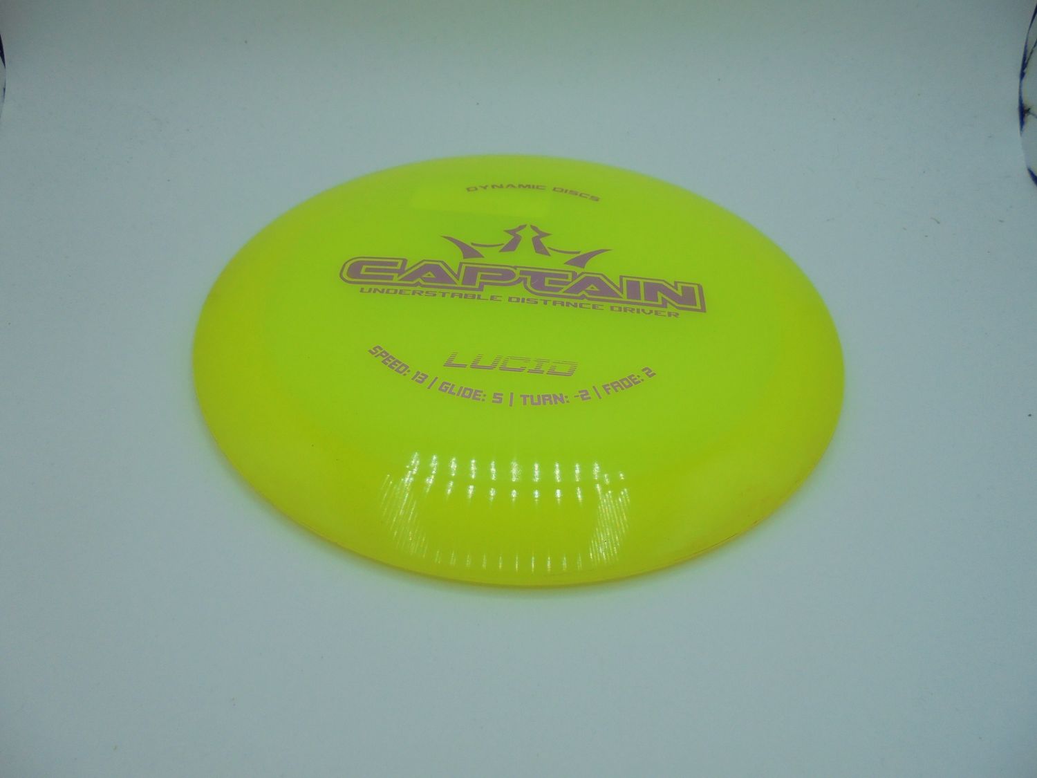Dyanmic Discs Lucid Captain Yellow 176g - GB