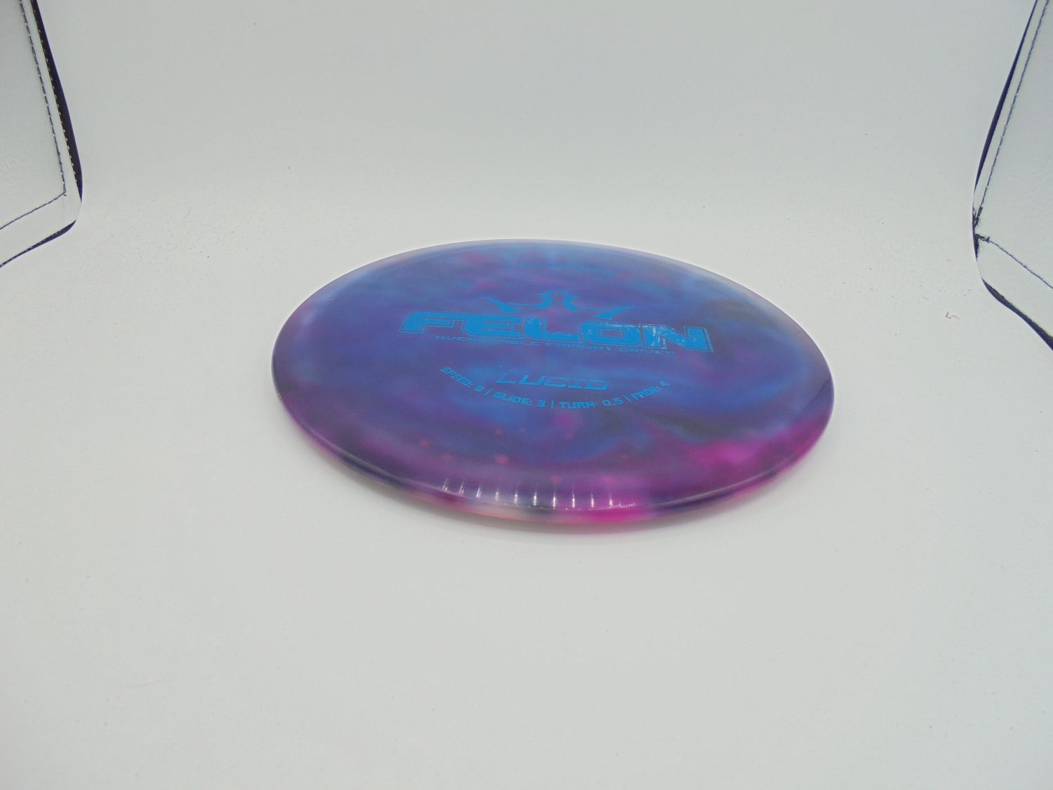 Dynamic Discs Lucid Felon Dyed Purple 174g -DH