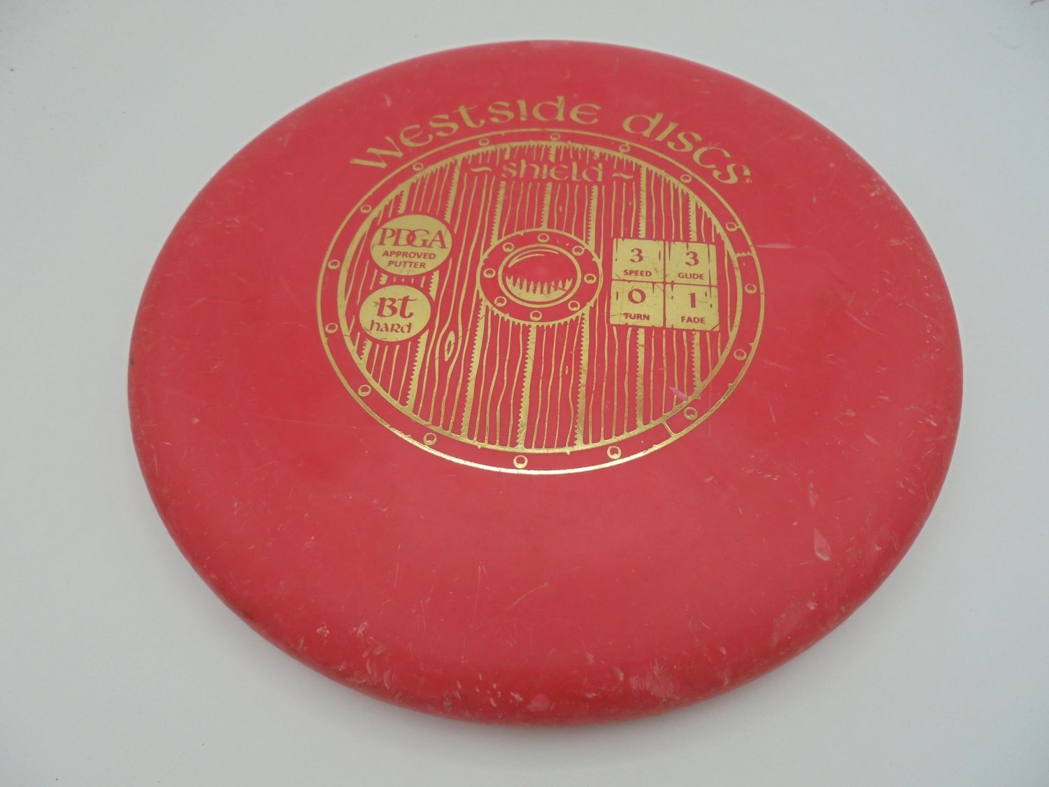Westside Discs BT Hard Shield Red 174g -AH