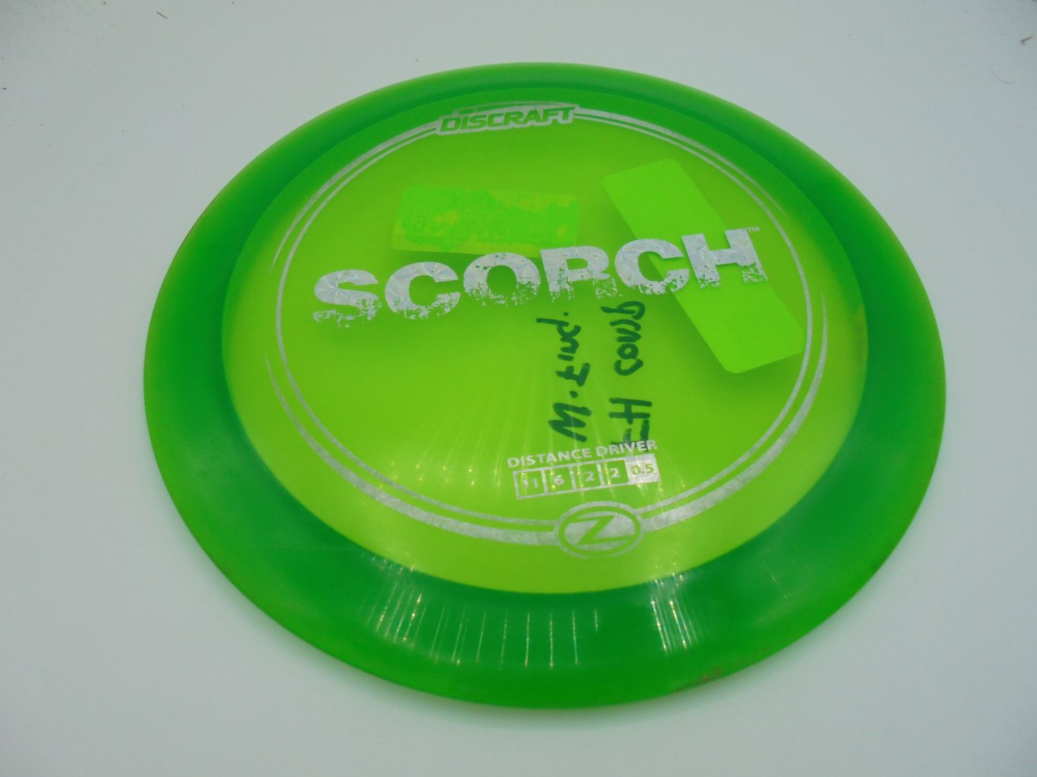 Discraft Z Scorch Green 164g -OM