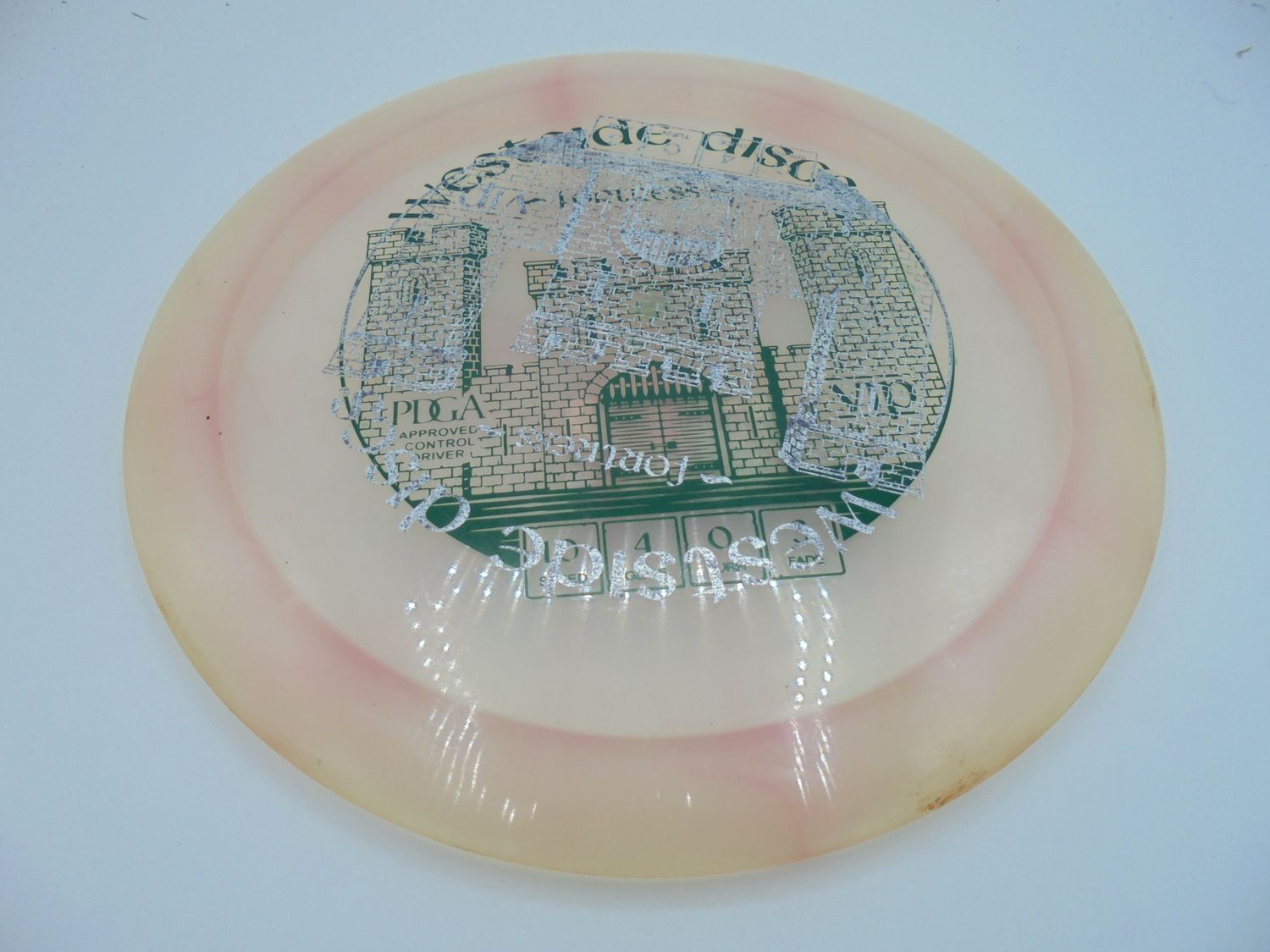 Westside Discs VIP Fortress Clear Dbl Stmp 172g -AH