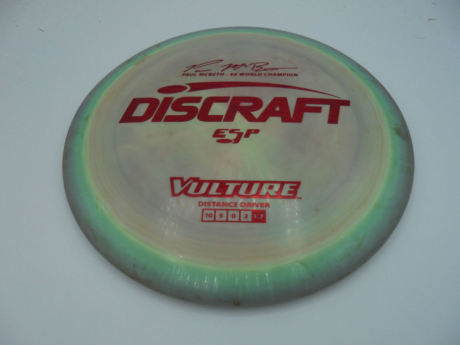 Discraft ESP Vulture Green 170g -OG
