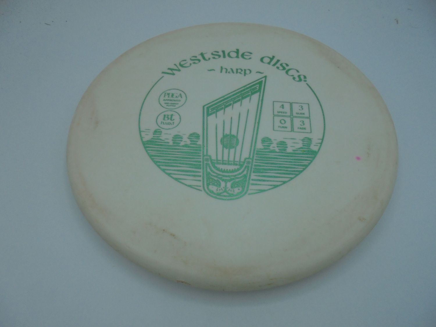 Westside Discs BT Hard Harp White 176g -AH