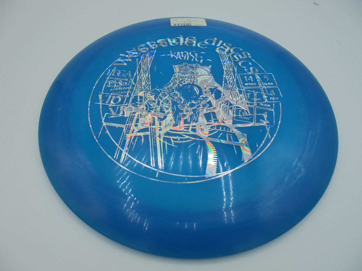 Westside Discs VIP King Dbl Stmp Blue 174g -AH