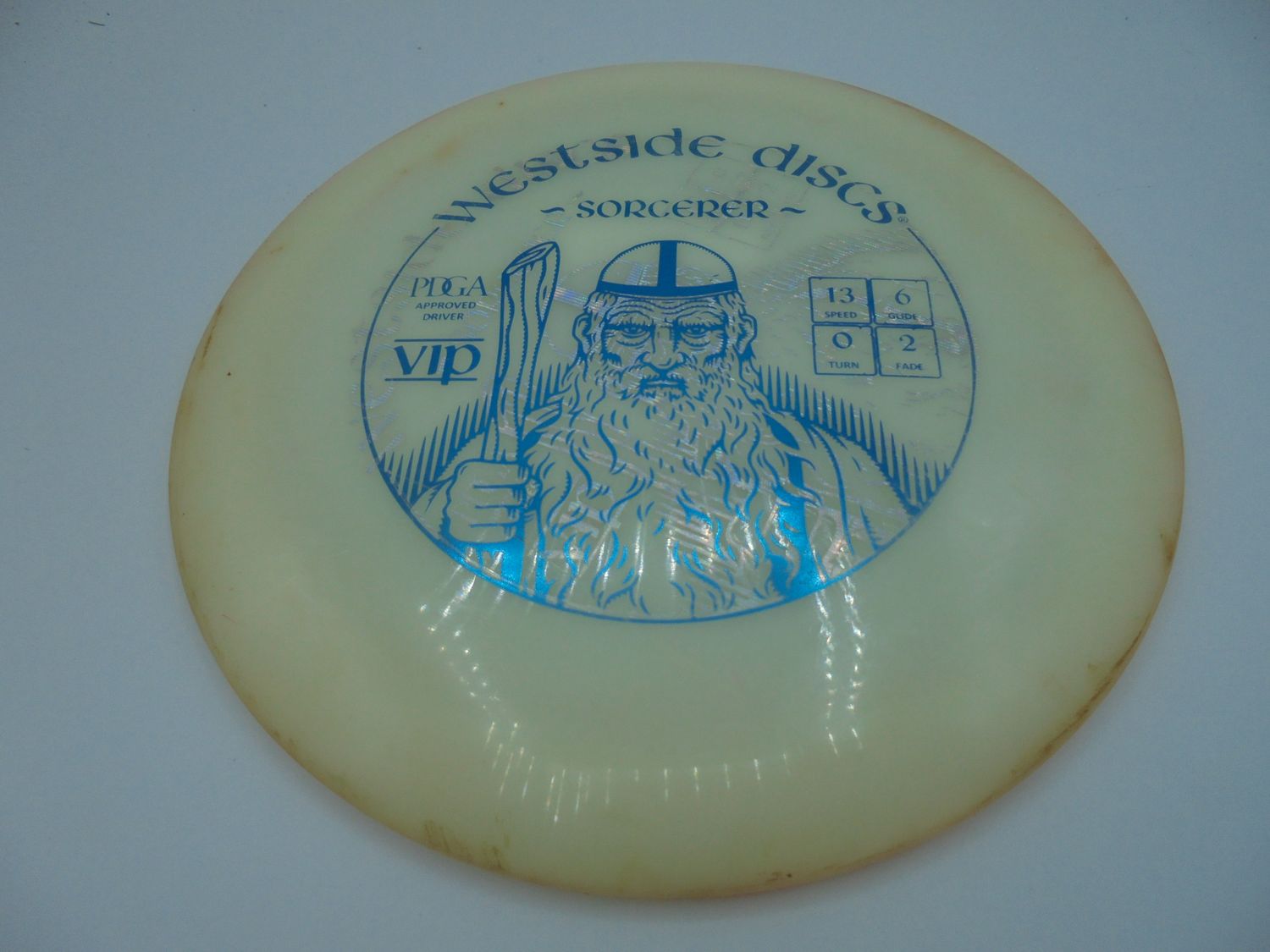 Westside Discs VIP Sorcerer White Dbl Stmp 176g -AH