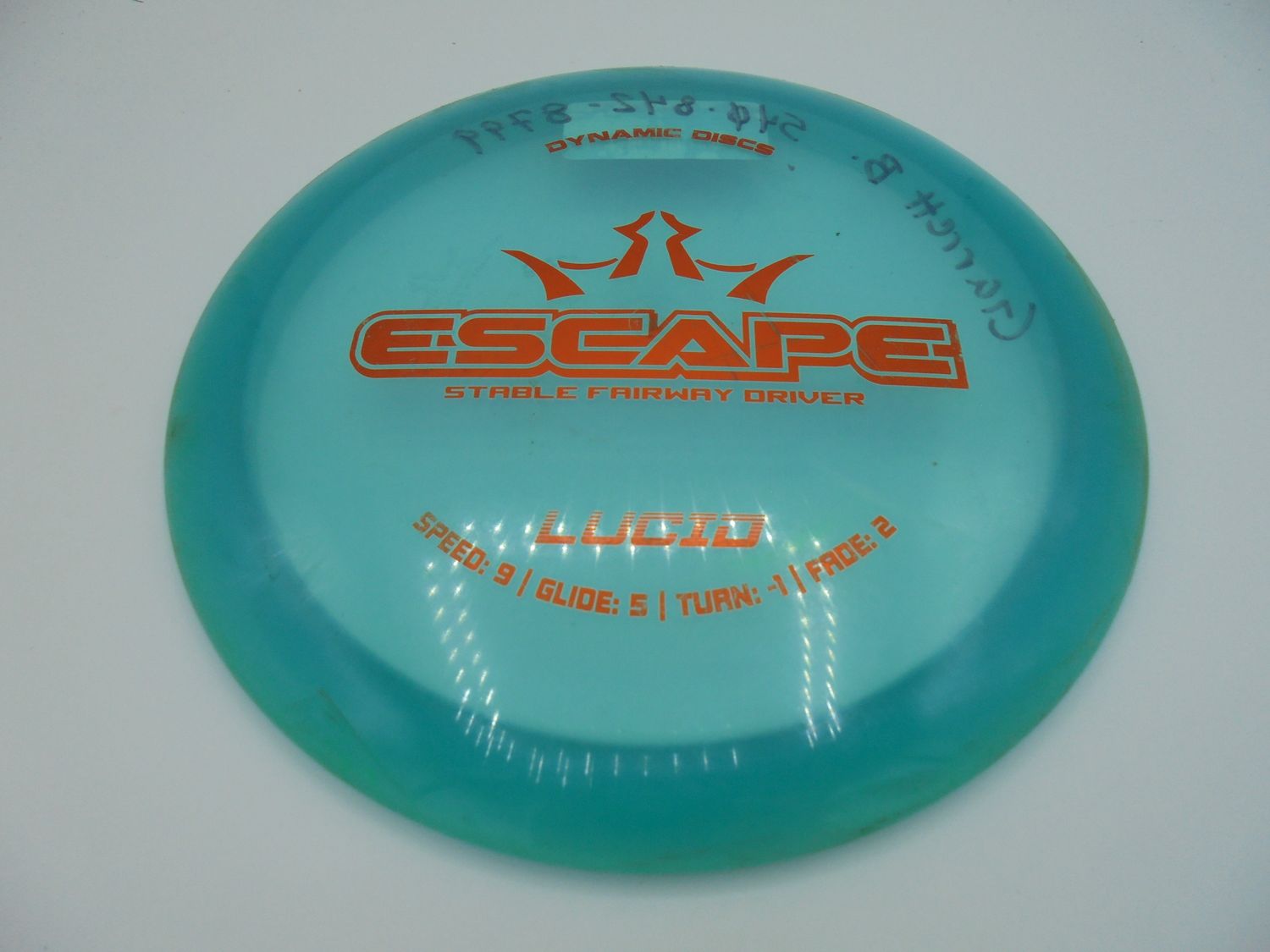 Dynamic Discs Lucid Escape Blue 175g -OG