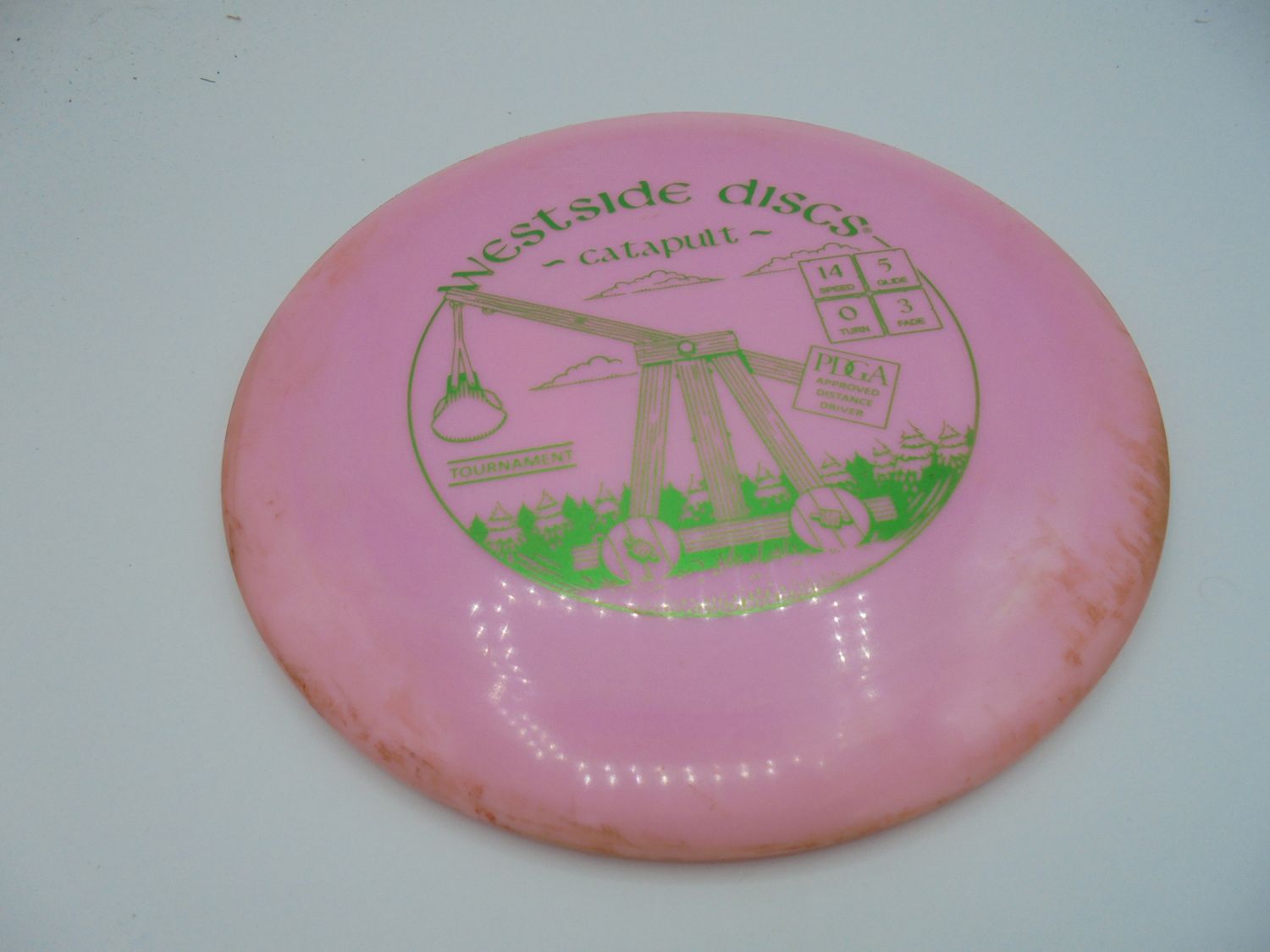 Westside Discs Tournament Catapault Pink 173g  -AH