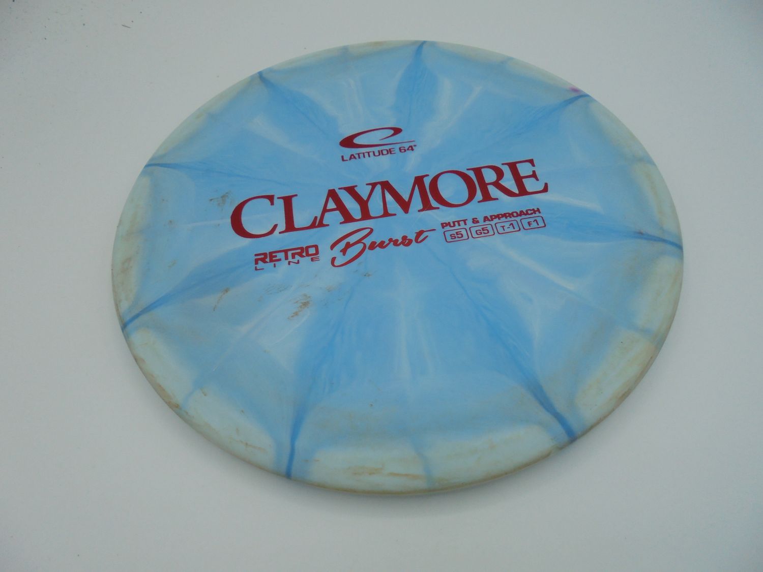 Lat64 Retro Line Burst Claymore Blue 176g -AH